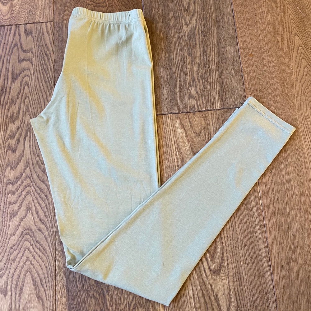NWT -Slim Leggings in Sage Green